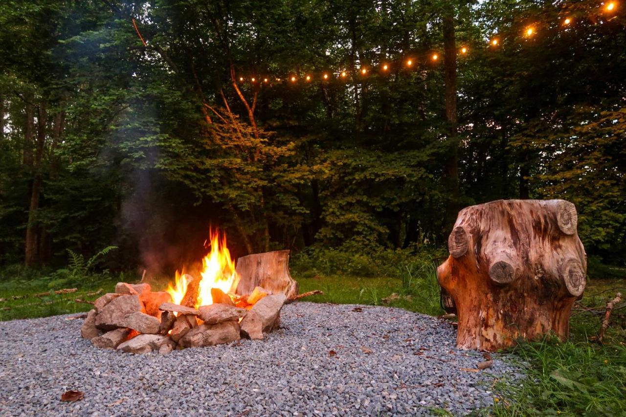 Mini-Glamping En Auvergne Villa Sainte-Christine  Exteriör bild